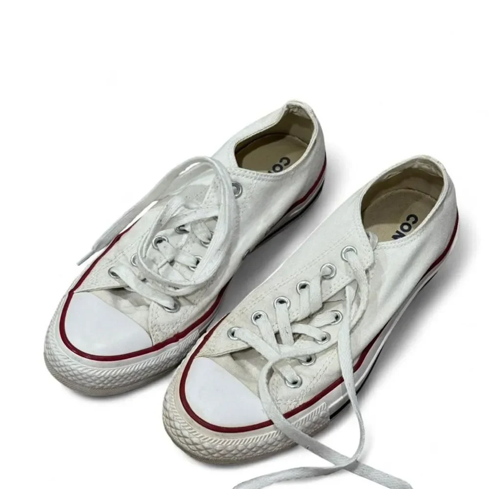 Converse White Low Tops - Picture 8 of 8